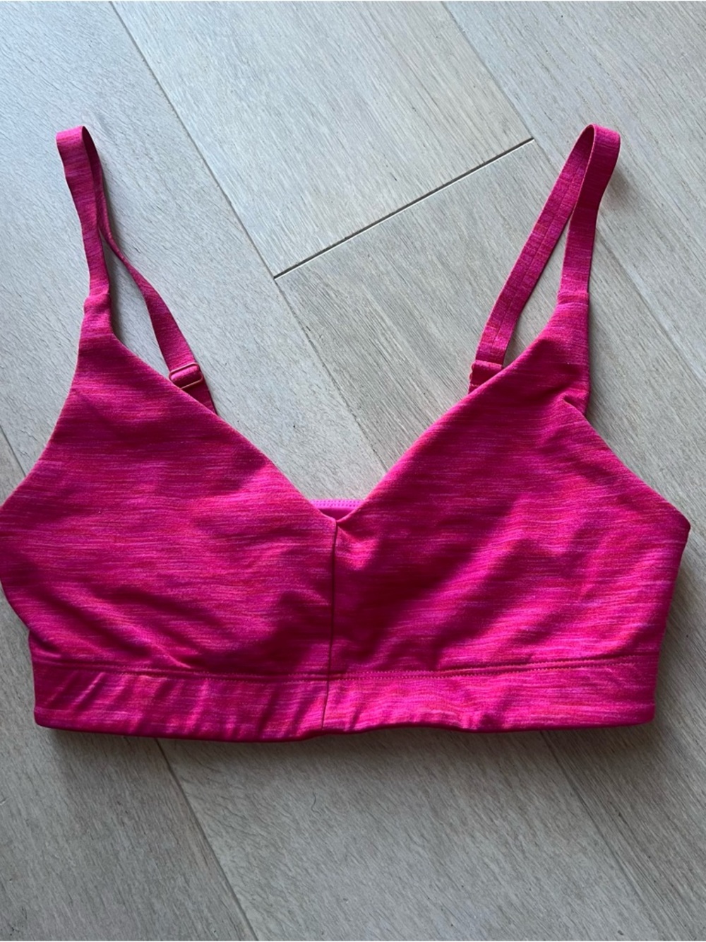 Outdoor Voices Hot Pink Wireless Bralette
